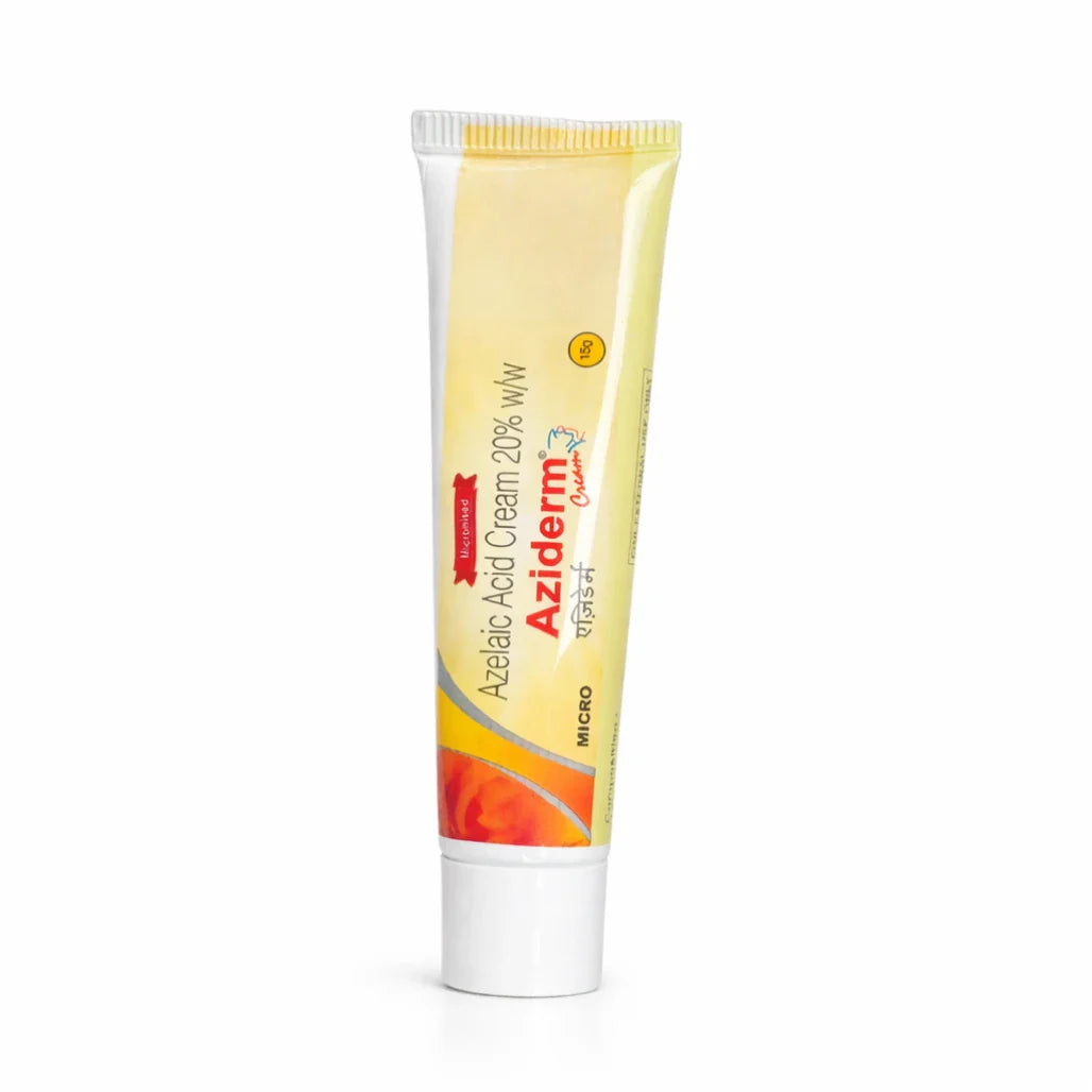 Azelaic Acid Cream 20%, 15g for Acne, Redness, & Hyperpigmentation