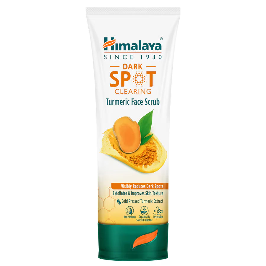 Himalaya Dark Spot Clearing Turmeric Face Scrub | Brightening & Exfoliation Care