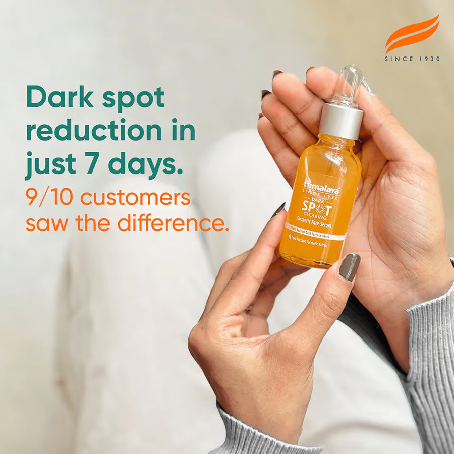 Himalaya Dark Spot Clearing Turmeric Face Serum | Brightening & Spot Care