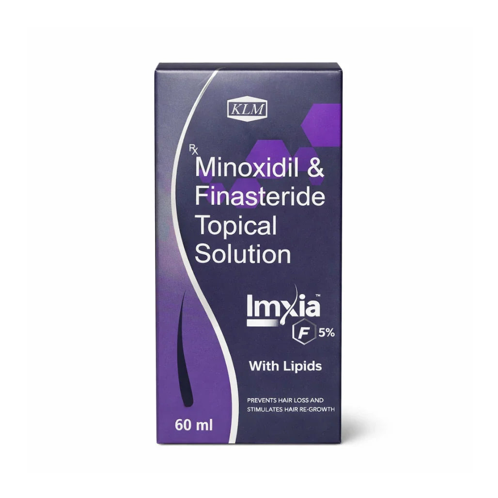 Minoxidil and Finasteride Topical Solution 5% 60ml for Hair Loss