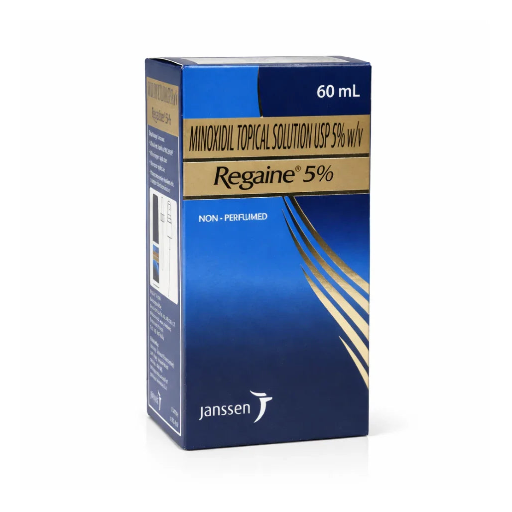 Regaine 5% Minoxidil Topical Solution USP 60ml for Hair Loss