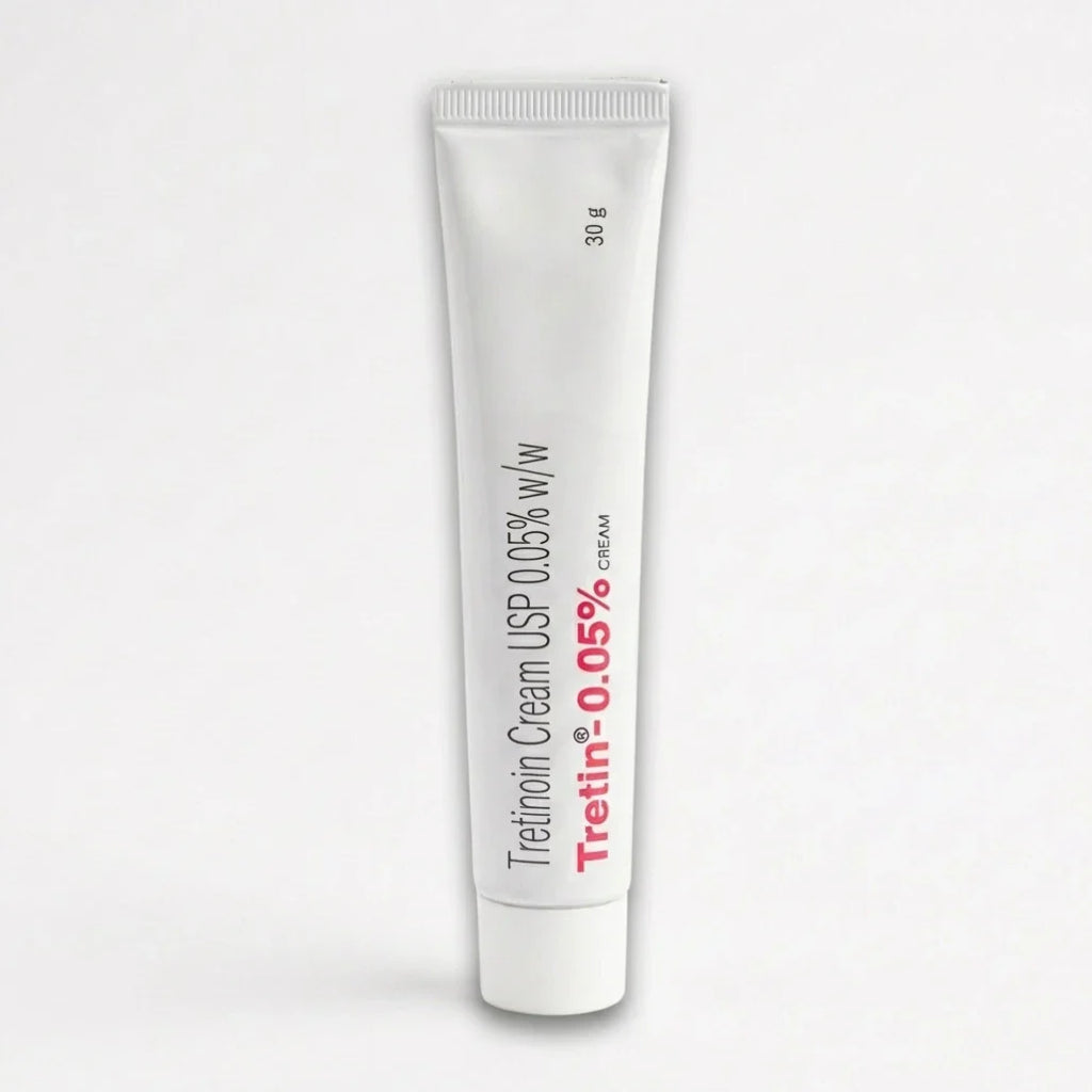 Tretinoin Cream 0.05%, Tretiheal 20g &amp; Tretin 30g for Acne &amp; Wrinkles
